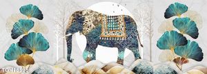 Tranh ghép 3d in vải canvas