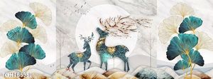 Tranh treo tường ghép bộ nhiều tấm đẹp hiện đại