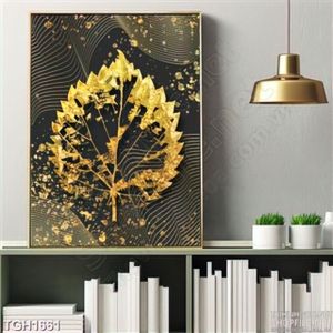 Tranh nghệ thuật chiếc lá đẹp