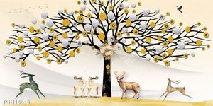 Tranh decor 3D nghệ thuật