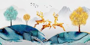 Tranh decor 3D nghệ thuật