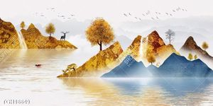 Tranh treo tường phòng khách đẹp, sang trọng và hiện đại