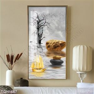 Tranh trang trí treo tường khổ dọc