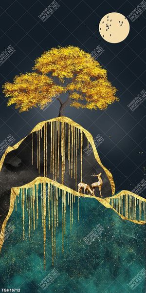 Tranh decor nghệ thuật đẹp