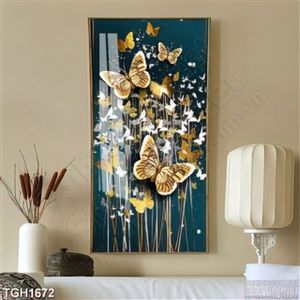Tranh wall 3d đàn bướm