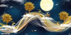 Tranh treo tường phòng khách mẫu mới nhất