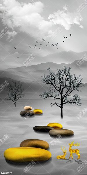 Tranh treo tường trang trí phong cảnh nghệ thuật 