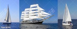 Tranh ghép theo bộ trang trí tường nhà độc đáo