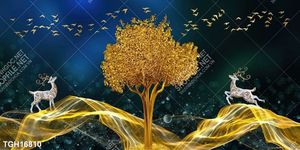 Tranh treo tường ghép bộ nhiều tấm đẹp hiện đại