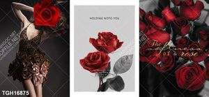 Tranh decor phong cách nội thất tối giản