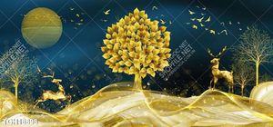 Tranh decor 3D trang trí độc đáo