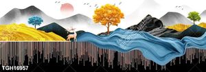 Tranh treo tường phòng khách đẹp, sang trọng và hiện đại