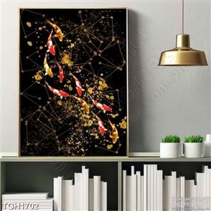 Tranh treo tường cá chép trang trí