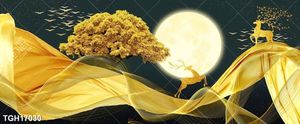 Tranh treo tường ghép bộ nhiều tấm đẹp hiện đại