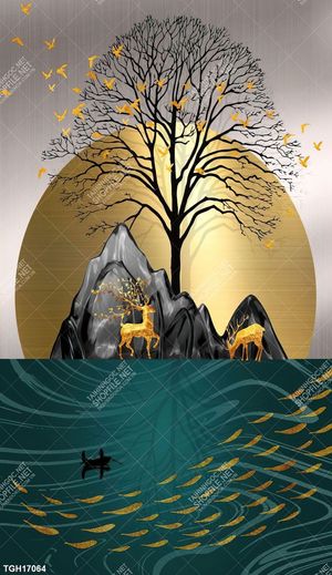 Tranh decor 3D trang trí độc đáo