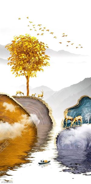 Tranh treo tường phòng khách mẫu mới nhất