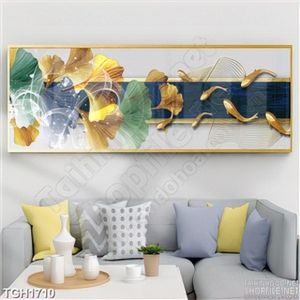 Tranh canvas trừu tượng treo tường ấn tượng