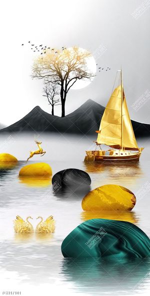 Tranh decor 3D trang trí độc đáo