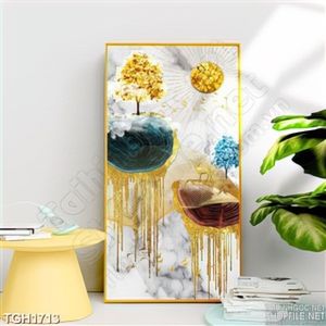 Tranh trừu tượng màu sắc sáng tạo