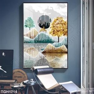 Tranh ghép trừu tượng nét đẹp cá tính