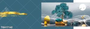 Tranh treo tường ghép bộ nhiều tấm đẹp hiện đại