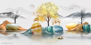 Tranh treo tường ghép bộ hiện đại và đẹp