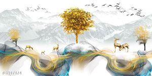 Tranh decor nghệ thuật đẹp