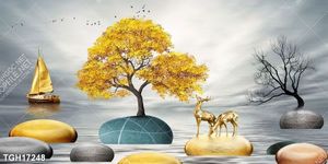Tranh treo tường phòng khách đẹp nhất