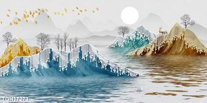 Tranh decor 3D trang trí độc đáo