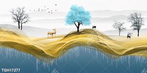 Tranh decor 3D nghệ thuật