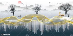 Tranh ghép 3d in vải canvas