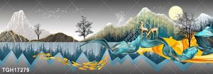 Tranh ghép tráng gương treo trang trí tường