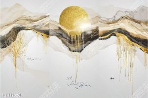 Tranh ghép 3d in vải canvas