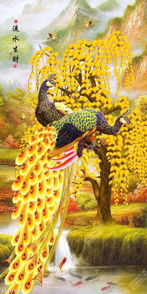 Tranh treo tường trang trí phong cảnh nghệ thuật 