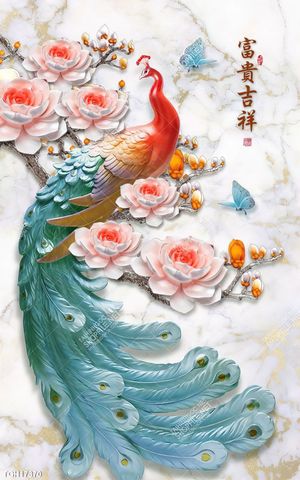 Tranh decor 3D trang trí độc đáo