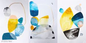 Tranh decor phong cách nội thất tối giản