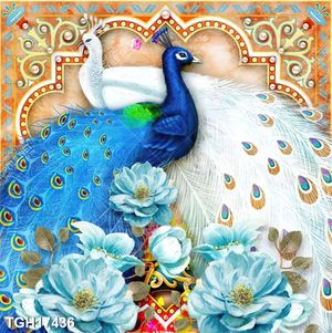 Tranh ghép 3d in vải canvas