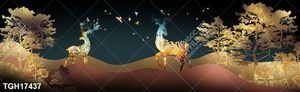 Tranh ghép tráng gương treo trang trí tường