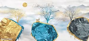 Tranh treo tường phòng khách đẹp, sang trọng và hiện đại