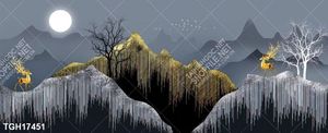 Tranh ghép 3d in vải canvas