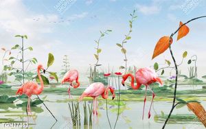 Tranh ghép theo bộ trang trí tường nhà độc đáo