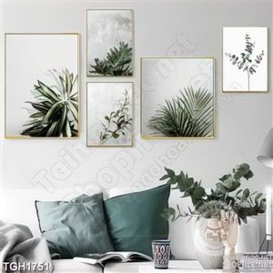 Tranh treo tường trang trí lá cây