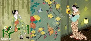 Tranh bộ nghệ thuật đẹp 