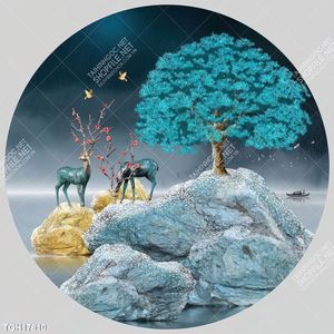 Tranh decor 3D trang trí độc đáo