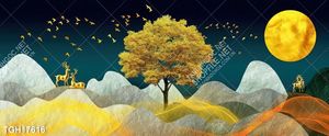 Tranh ghép tráng gương treo trang trí tường