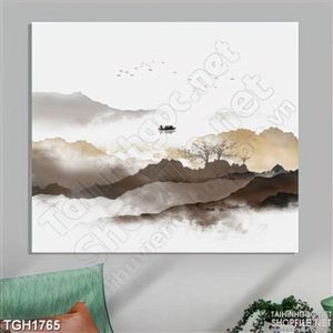 Tranh dán tường treo phòng khách đẹp
