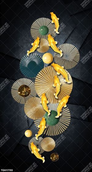 Tranh ghép tráng gương treo trang trí tường