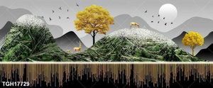 Tranh treo tường phòng khách mẫu mới nhất