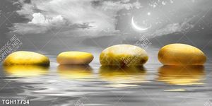 Tranh ghép theo bộ trang trí tường nhà độc đáo
