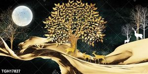 Tranh ghép tráng gương treo trang trí tường